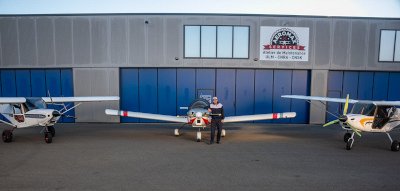 Facade Hangar Aéromax Services