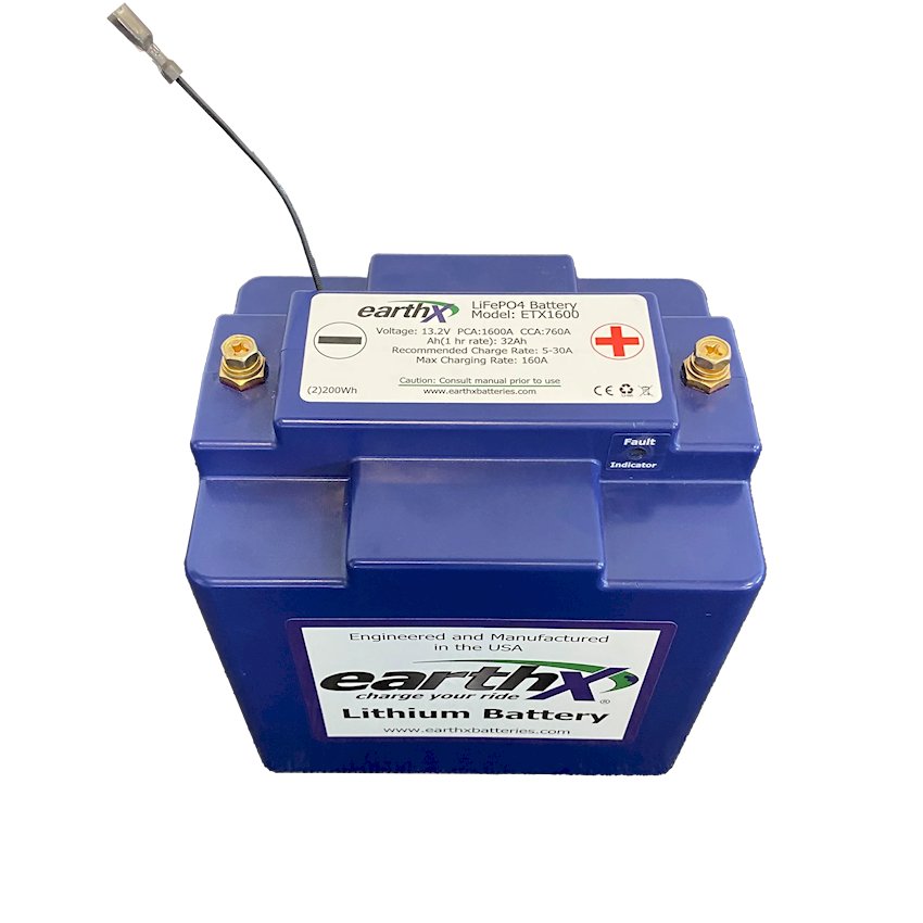 Aeromax Services Batterie EarthX ETX1600