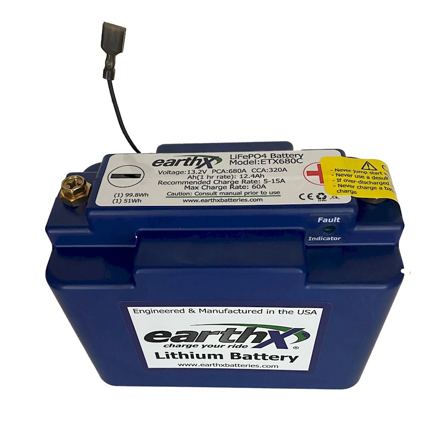 Aeromax Services Batterie EarthX ETX680C