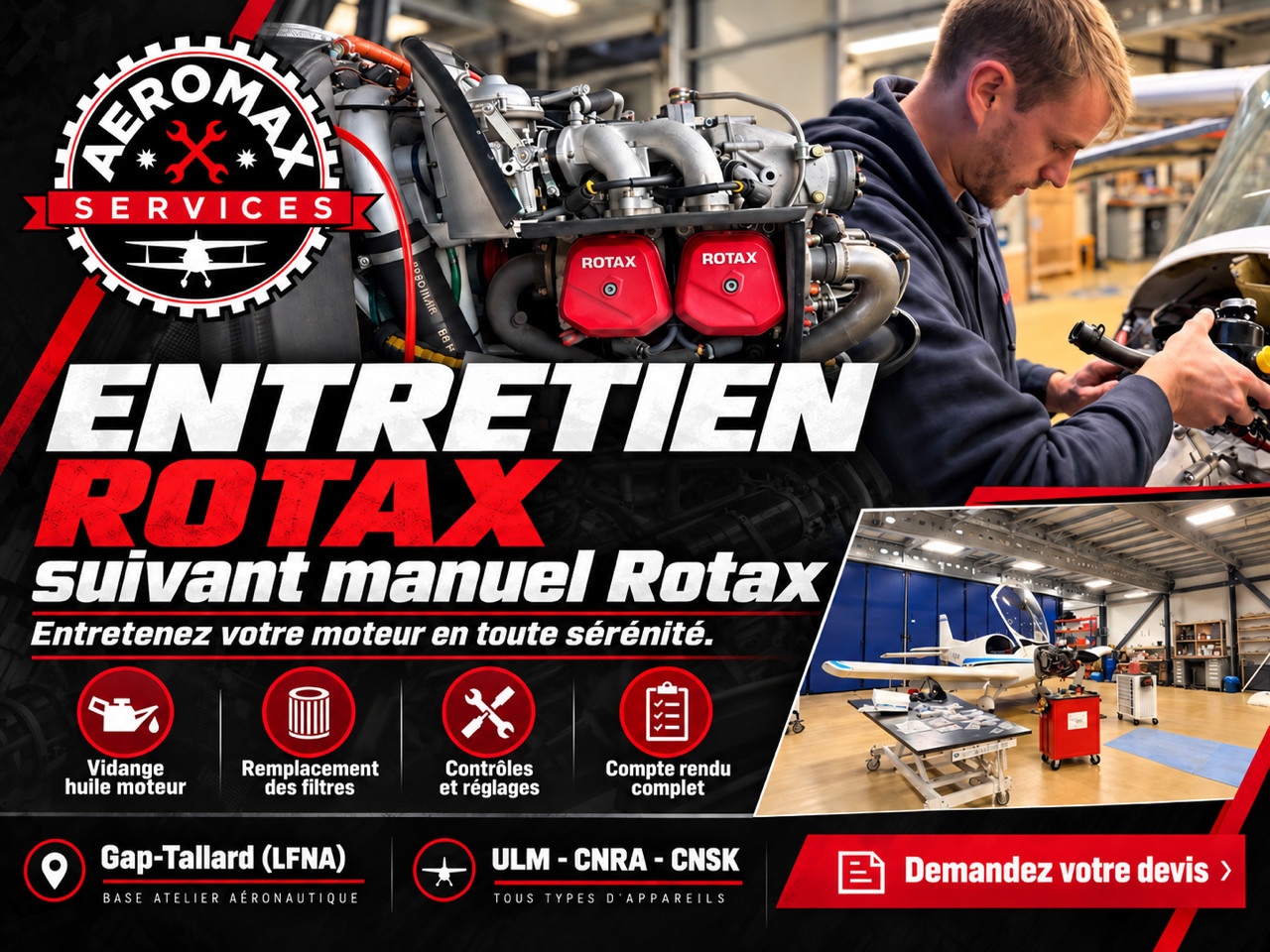 Aeromax Services Entretien Rotax