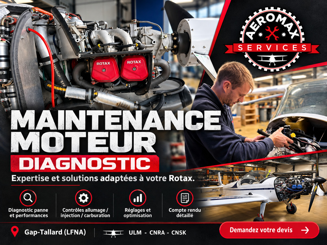 Aeromax Services Maintenance moteur