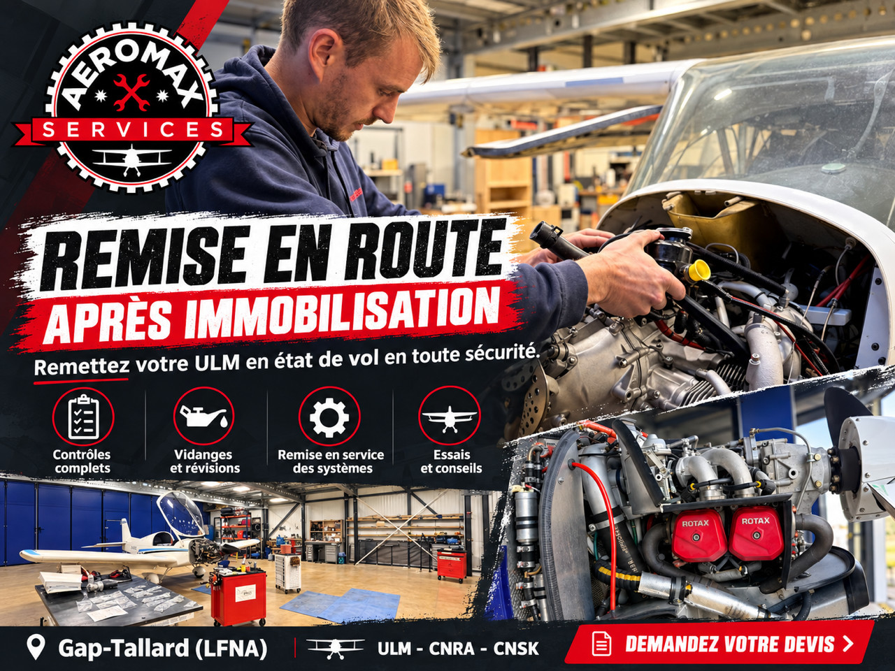 Aeromax Services Remise en route